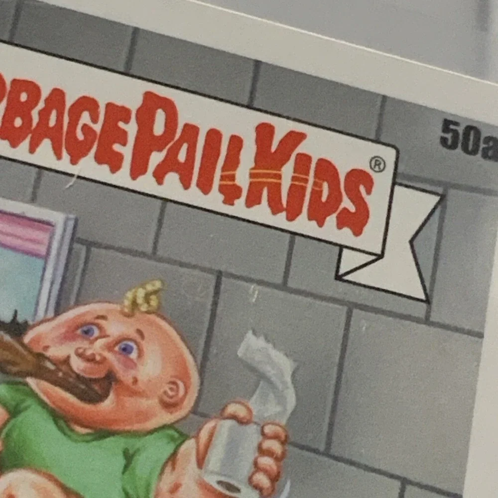 2023 GARBAGE PAIL KIDS GPK GO ON‎ VACATION BILLIE BIDET 50a ERROR